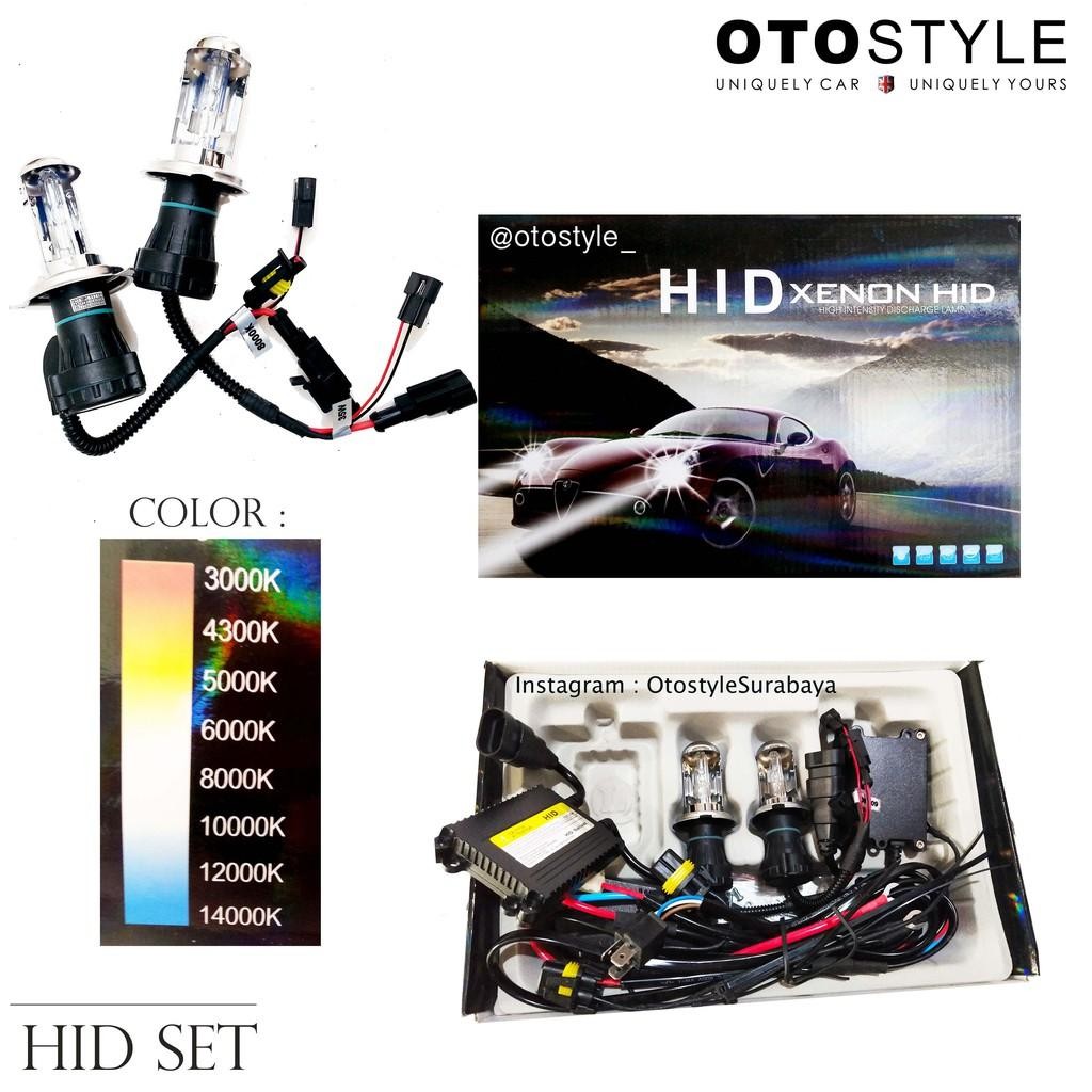 Lampu Hid Mobil Xenon Hid Hb3,Hb4,H7,H1,H3 Slim Ballast 12V 35W