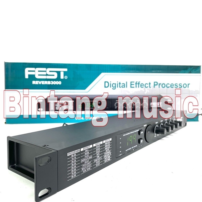 Effect vokal Fest Reverb 3000 Original reverb3000