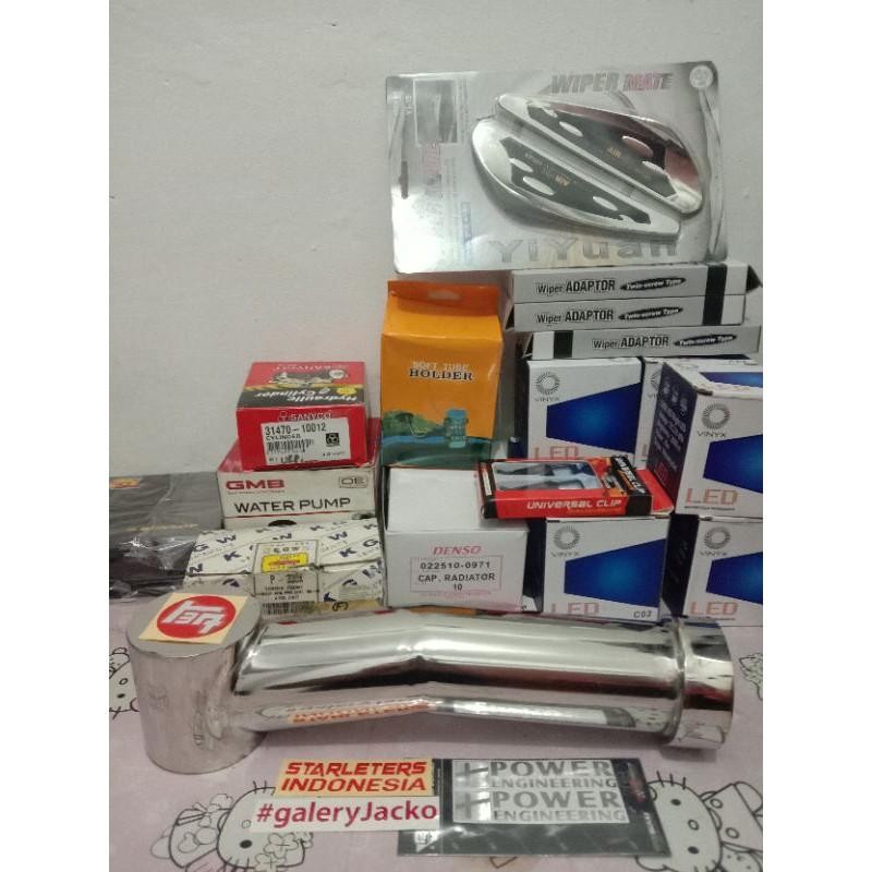 Pipa Stanless Open Filter Modifikasi Starlet Kotak Starlet Kapsul Kijang Timor