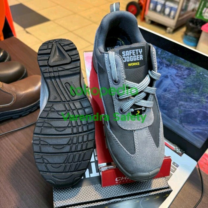 Sepatu Safety Shoes Jogger Organic Asli Harga Murah Murah