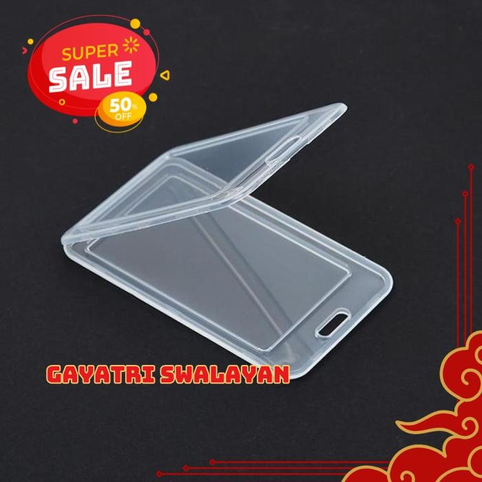 

CARD HOLDER COVER CHONGXI C-113V TEMPAT ID CARD HOLDER COVER CARD FRAME ID NAMETAG NAME TAG NAMA 2 SISI PLASTIK PVC MODEL BOX TRANSPARANT BENING INTEGRATED C-113V KARTU ATM ETOLL EMONEY LANYARD GANTUNGAN KUNCI RETRACTABLE TELESCOPIC KEYCHAIN TARIK YOYO