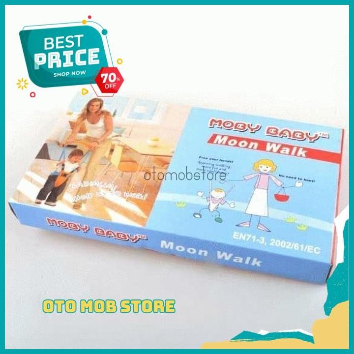 BEST SELLER MOBY BABY MOON WALK / BABY WALKER ~ ALAT BANTU BELAJAR JALAN UNTUK ANAK BAYI BY OTOMOB S