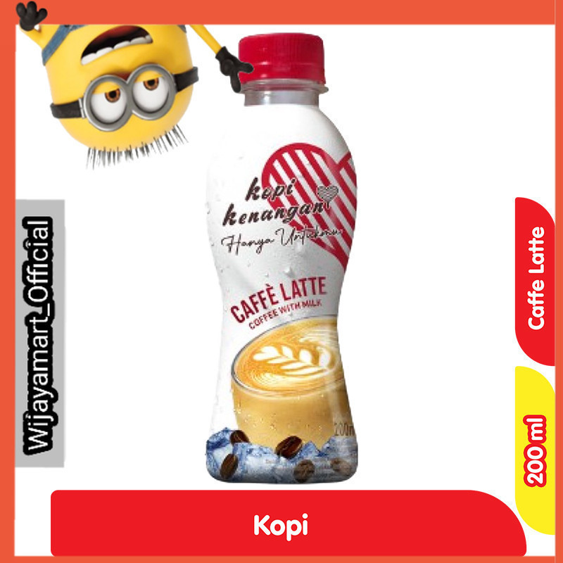 

Kopi Kenangan Hanya Untukmu Caffe Latte 200 ml