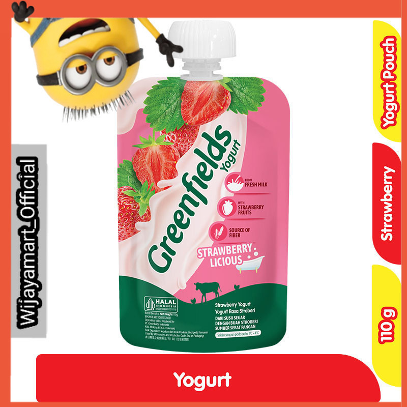 

Greenfields Kids Yogurt Stroberi 110 g