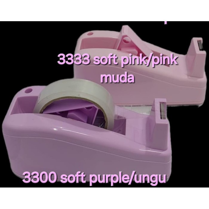 

TAPE DISPENSER Meja UNGU/PURPLE, ETONA 3300 PREMIUM! Cakepppp
