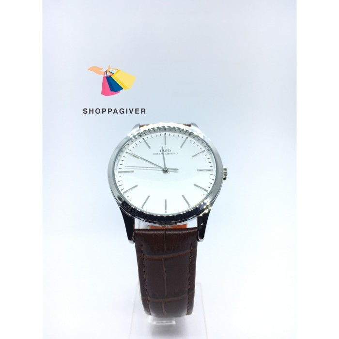 Readyyy JAM TANGAN PRIA IBSO 3903 ORIGINAL WHITE MURAH BERGARANSI FREE GELANG