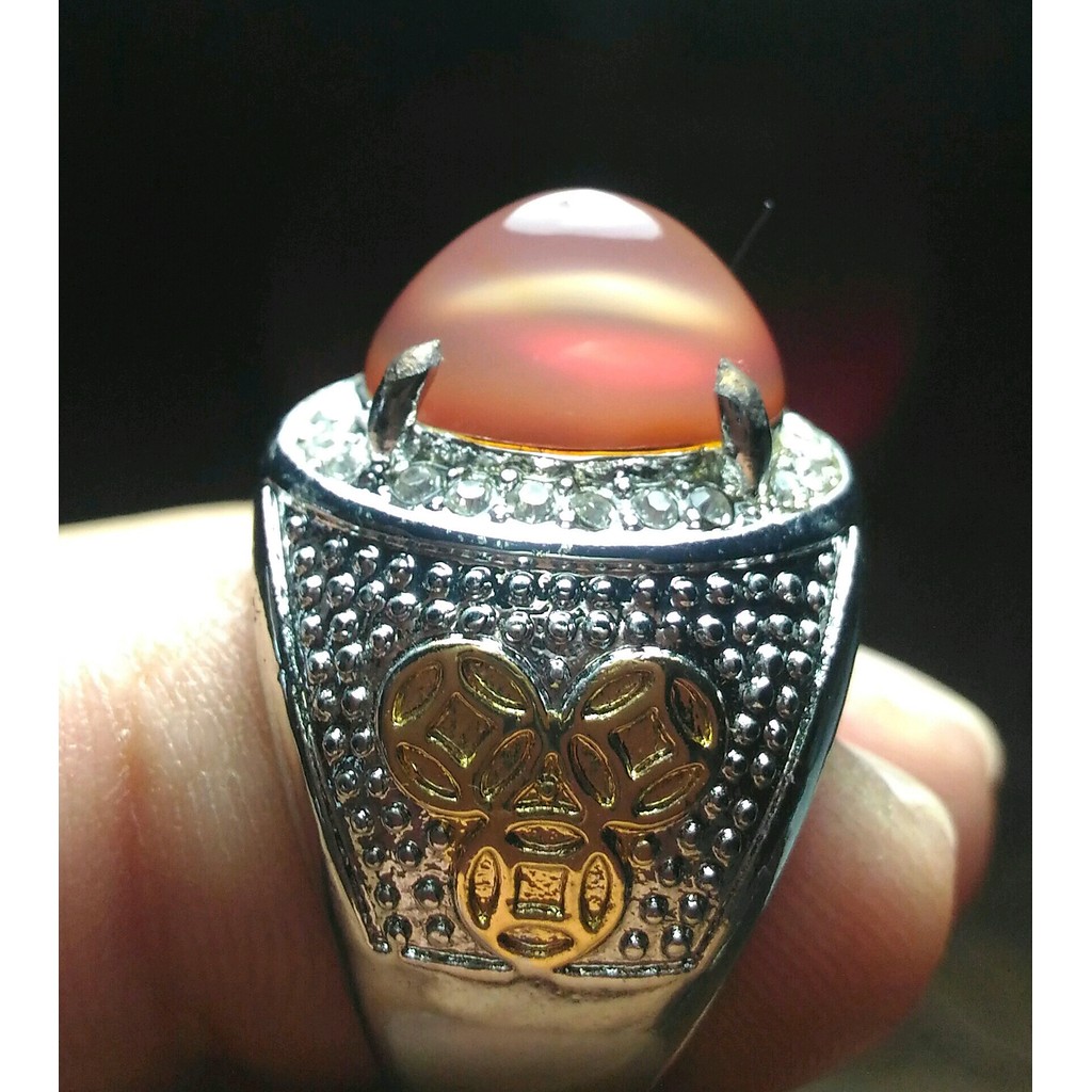 Bacan Red King Obi Alas Merah Kristal Lembayung Size Kantoran Kolektor Item