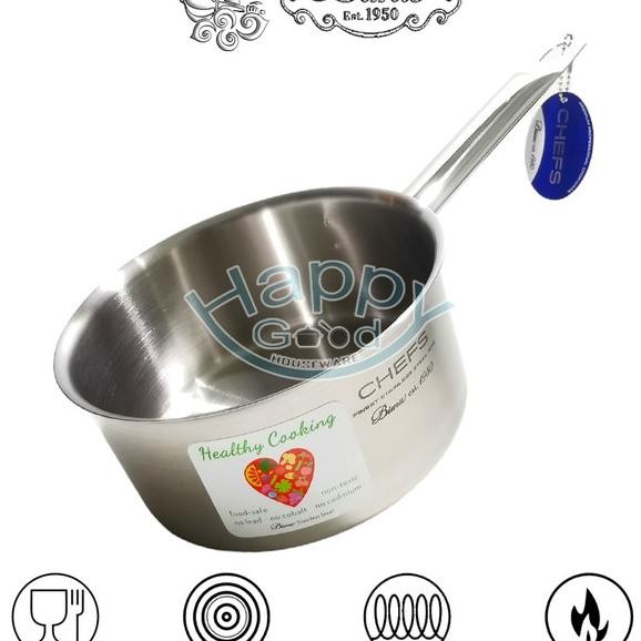 Bima Chef 161820Cm Aucepan Panci Mpai Panci Tainle Teel U304