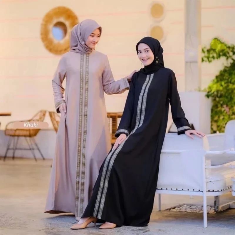 Games Fesyen Gamis Abaya Baju Muslim Terbaru2025 Abayaa Pakean Muslim Turkey Gamiss Abaya Lebaran Te