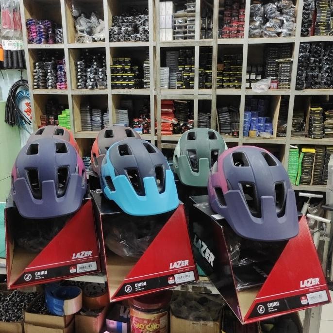 LAZER HELMET CHIRU CE-CPSC Helm Sepeda MTB Offroad The best