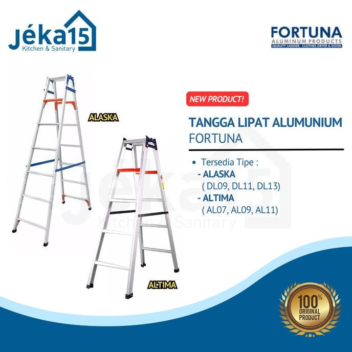 Terjangkau Tangga Alumunium Lipat | Fortuna Alaska | Fortuna Alitma