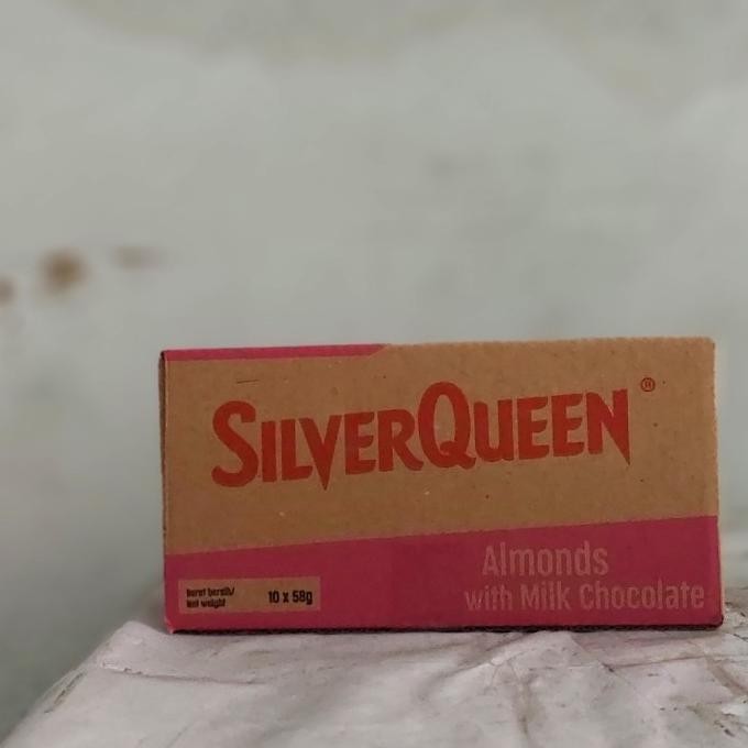 

Cokelat Silverqueen Rasa almonds 1Box Grosir GVS