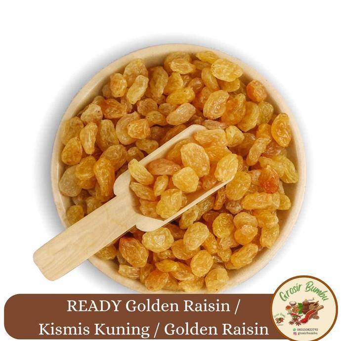 

READY Golden Raisin - 1kg / Kismis Gold [terbaik]