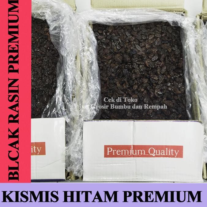 

Kismis Hitam 5 Kg / Premium Black Raisin 5 kg / Kismis Hitam Grosir [terbaik]