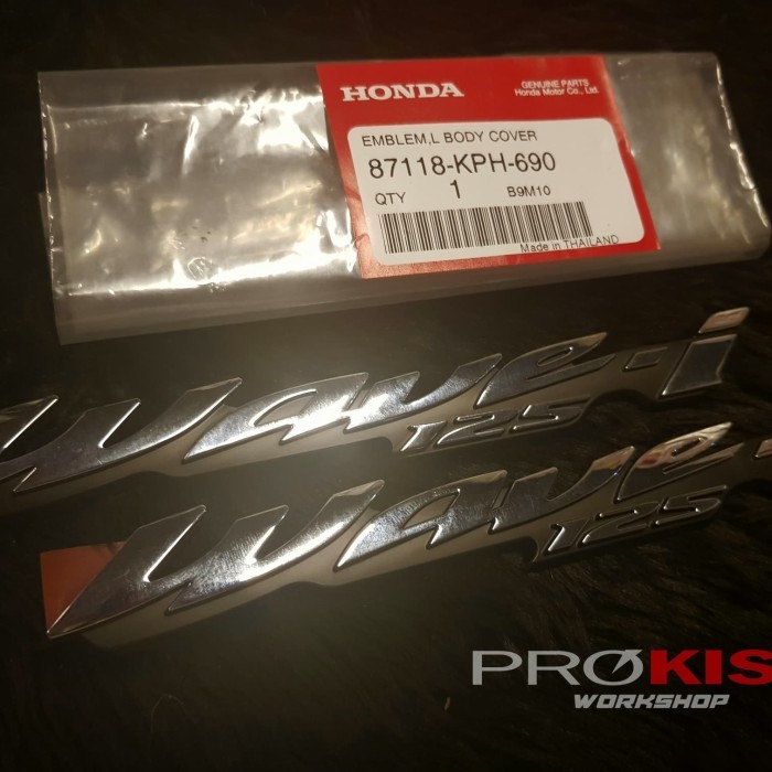 Promo Emblem Wave 125 Thailand Original