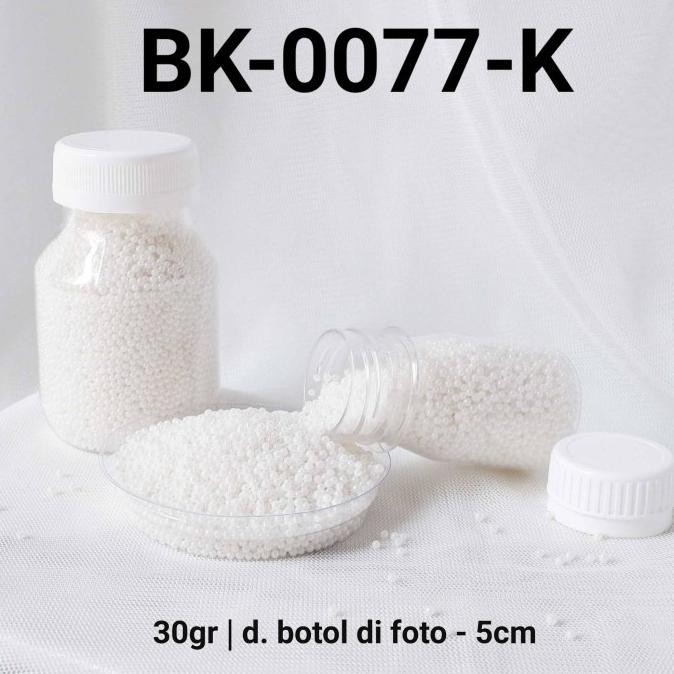 

Buruan beli] BK-0077-K Sprinkles sprinkle sprinkel 30gr 30 gram mutiara putih