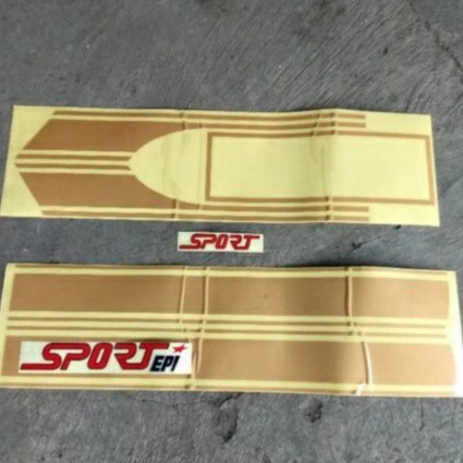 Promo Strip Striping Stiker Sticker Vespa Px Sport