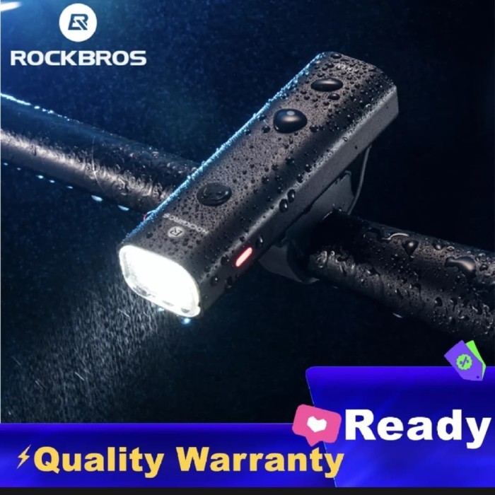 Senter Sepeda Rockbros 400lm Charging 2000mh