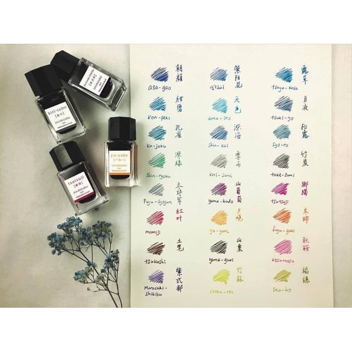 

Pilot Iroshizuku Ink / Tinta Iroshizuku Ink-15-Int Fountain Pen
