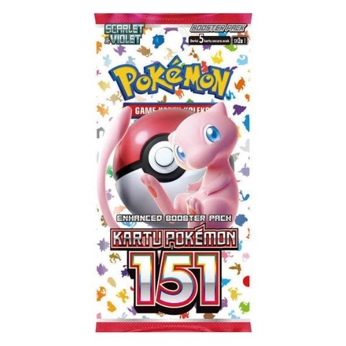 Kartu Pokemon 151 SV2a Booster Pack TCG Indonesia