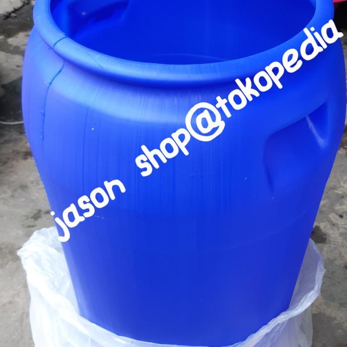 Gentong Air 90 Liter/Tong Air Green Leaf 90 Liter/Tong Sampah Biru Terbaru 100 % Original