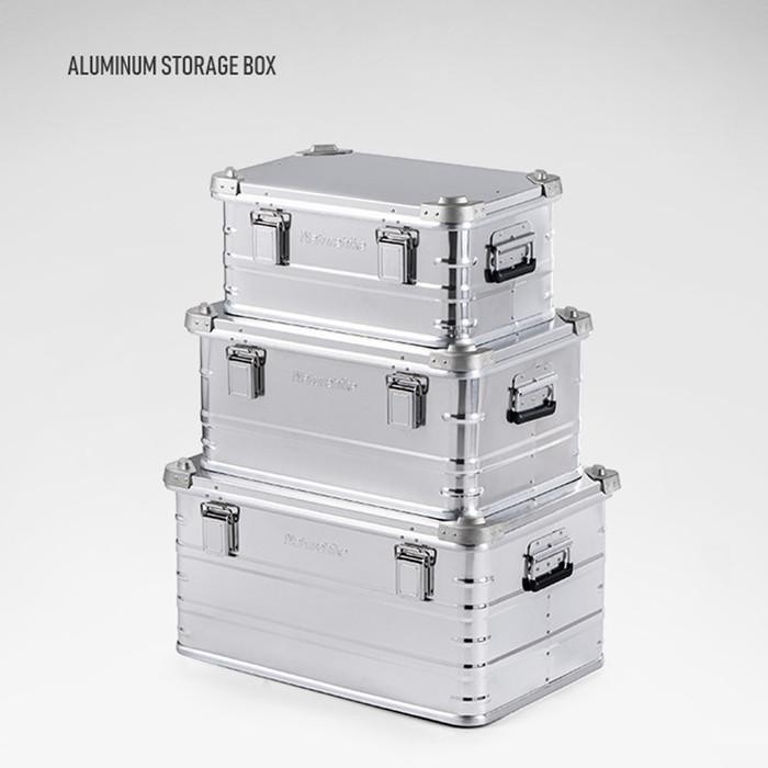 Box Penyimpanan Naturehike Nh20Sj034 Aluminium Storage Box - 30L Terbaru 100 % Original