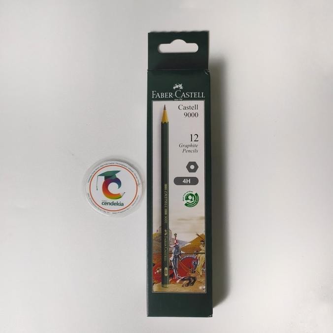 

] Pensil 4H FABER CASTELL 9000