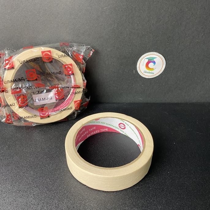 

{{{{}}] Masking Tape Isolasi Kertas DAIMARU 1 inc 24mm x 21m