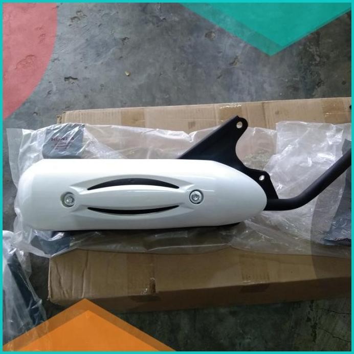 knalpot honda scoopy karbu ori knalpot scoopy karbu original 07D35Z4 s