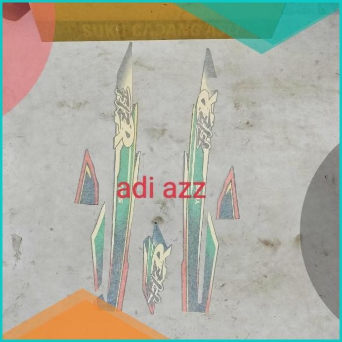 striping stiker lish polet fizr f1zr ungu 1997 1998 laminasi bukan ori