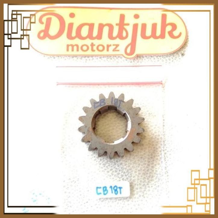[DJM] GEAR GIR GIGI RASIO RATIO 18 MATA 18T HONDA CB100 CB125 XL100 XL125