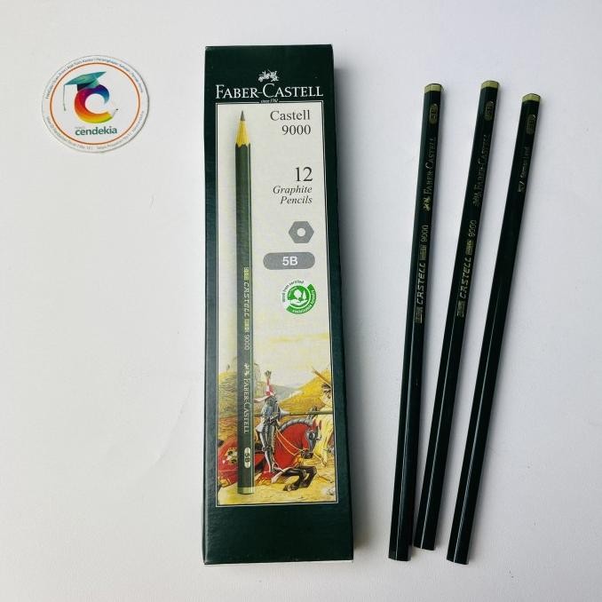 

*#*#*#] Pensil 5B FABER CASTELL 9000