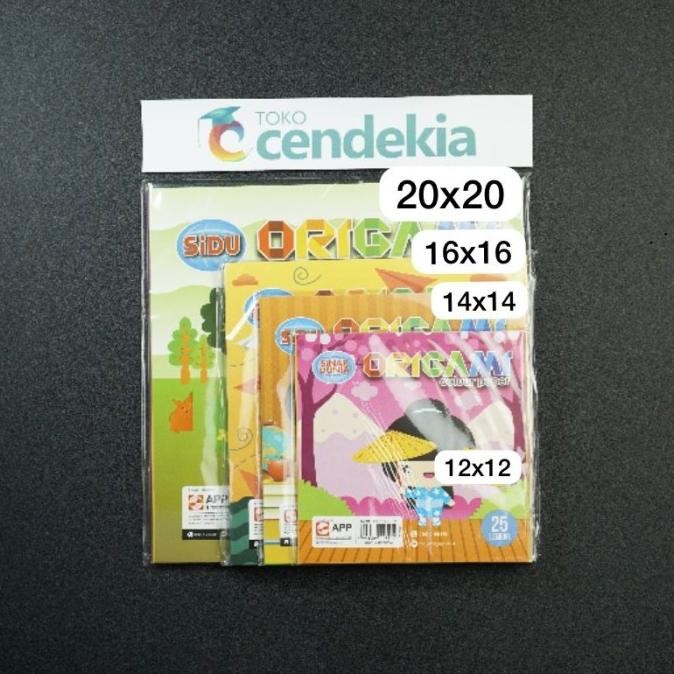 

Open DS] Kertas Lipat Origami SIDU 12 x 12 cm 100 lbr