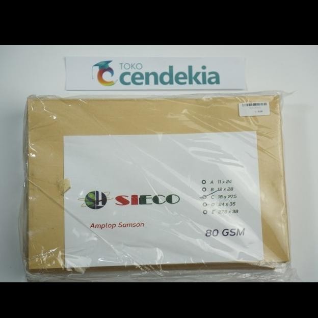 

*$*$*$*$] Amplop Coklat Samson PREMIER / SIECO C 18x27,5 cm