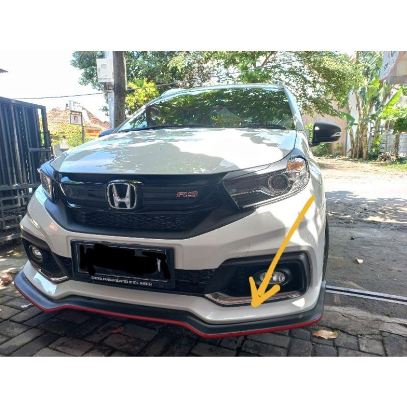 Front Lips Honda Mobilio Rs List Merah