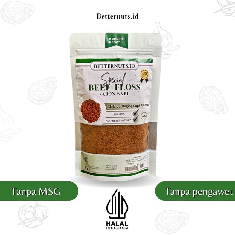 

F FLOSS ABON SAPI TEKSTUR LEMBUT KHAS SOLO ABON SAPI PEDAS ABON SAPI SUMBER PROTEIN MPASI SI KECIL