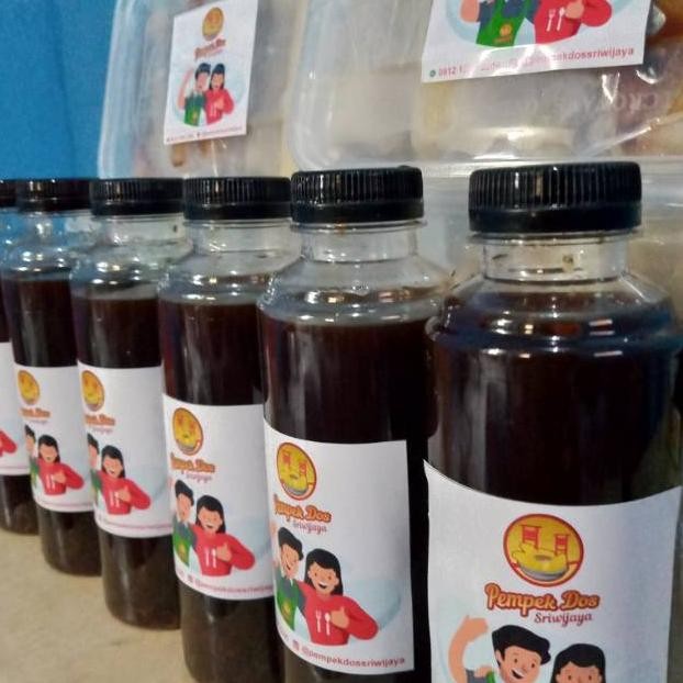 

Cuko pempek Enak dan pedas isi 300ml botol