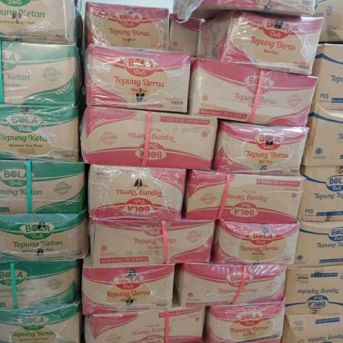 

TERBARU! Bola Tepung Beras 20x500gr (1 Karton)