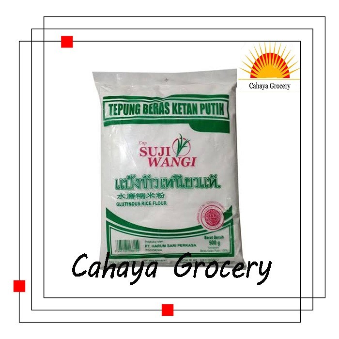 

Tepung Ketan Suji Wangi 500Gr x 20 Bks ( PENGIRIMAN KURIR REGULER )