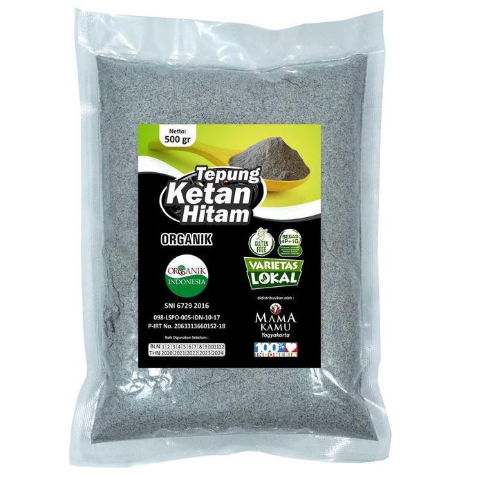 

PROMO! Tepung Ketan Hitam Organik Mama Kamu 500 gram murah