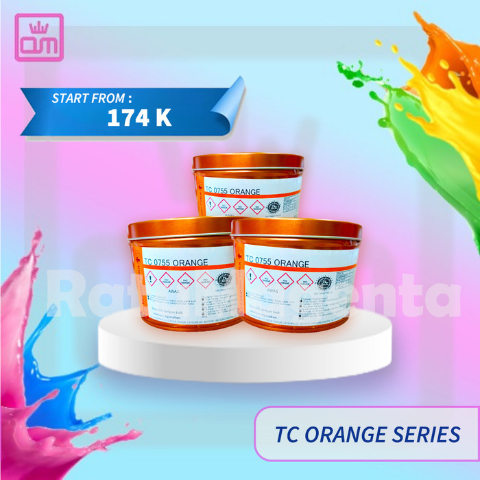 

TERBARU! TC Orange Series - Cemani Toka - Tinta Cetak - 0755 Orange