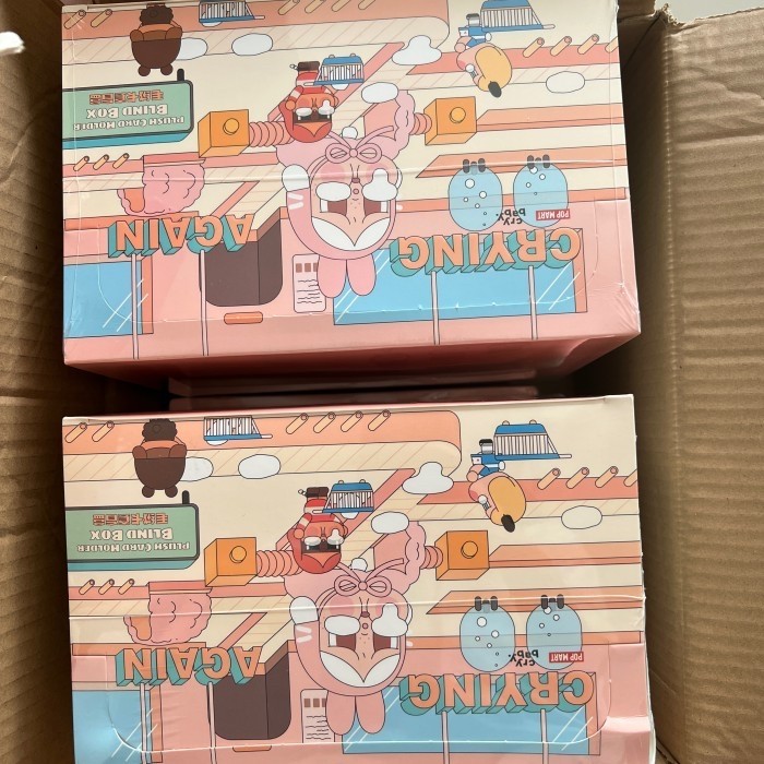 

(Blind Box) Pop Mart Crybaby Crying Again Card Holder Lanyard Cardholder Popmart Gercep