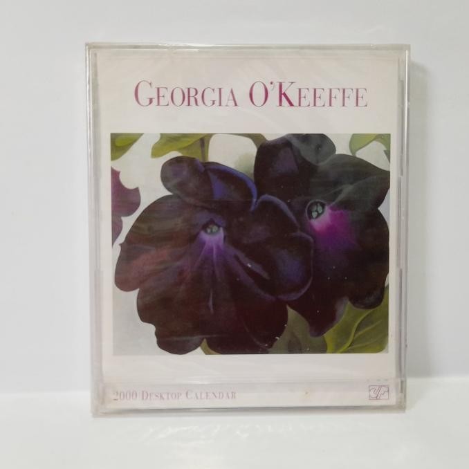 GEORGIA O'KEEFFE 2000 DEKSTOP CALENDAR (SEALED) KALENDER TAHUN 2000 BY GEROGIA O'KEEFFE 2301T