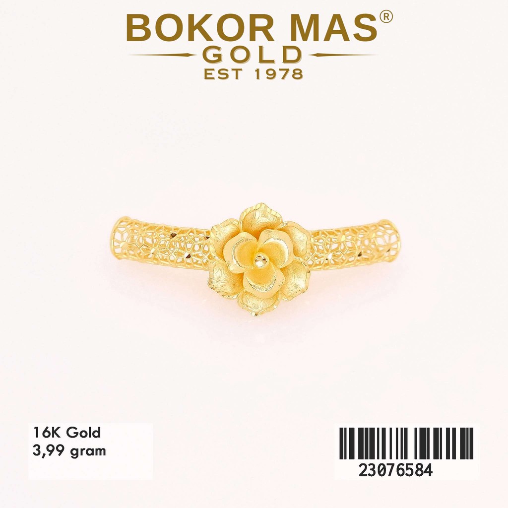 Charm Bunga Variasi Emas 700 16K 23076584 - BokorMas Gold