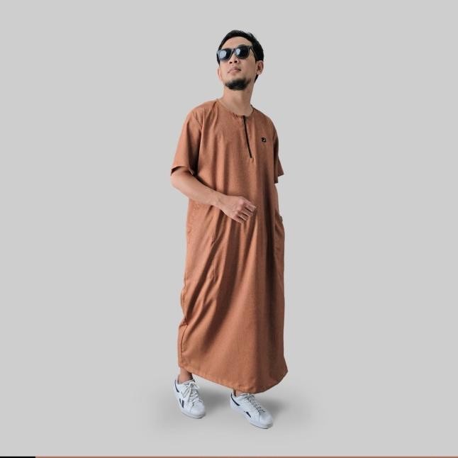ROSAL JUBAH GAMIS - JUBAH KAOS OBLONG PRIA by KARAMEL (M - XXXL) Terlaris