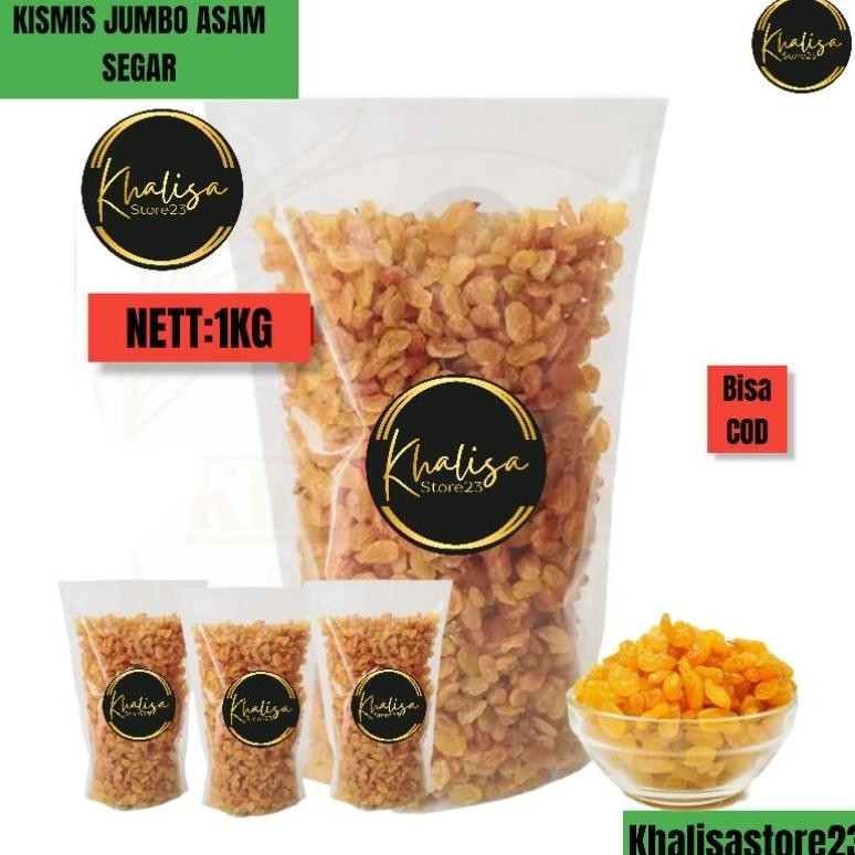 

KISMIS KUNING JUMBO 1KG