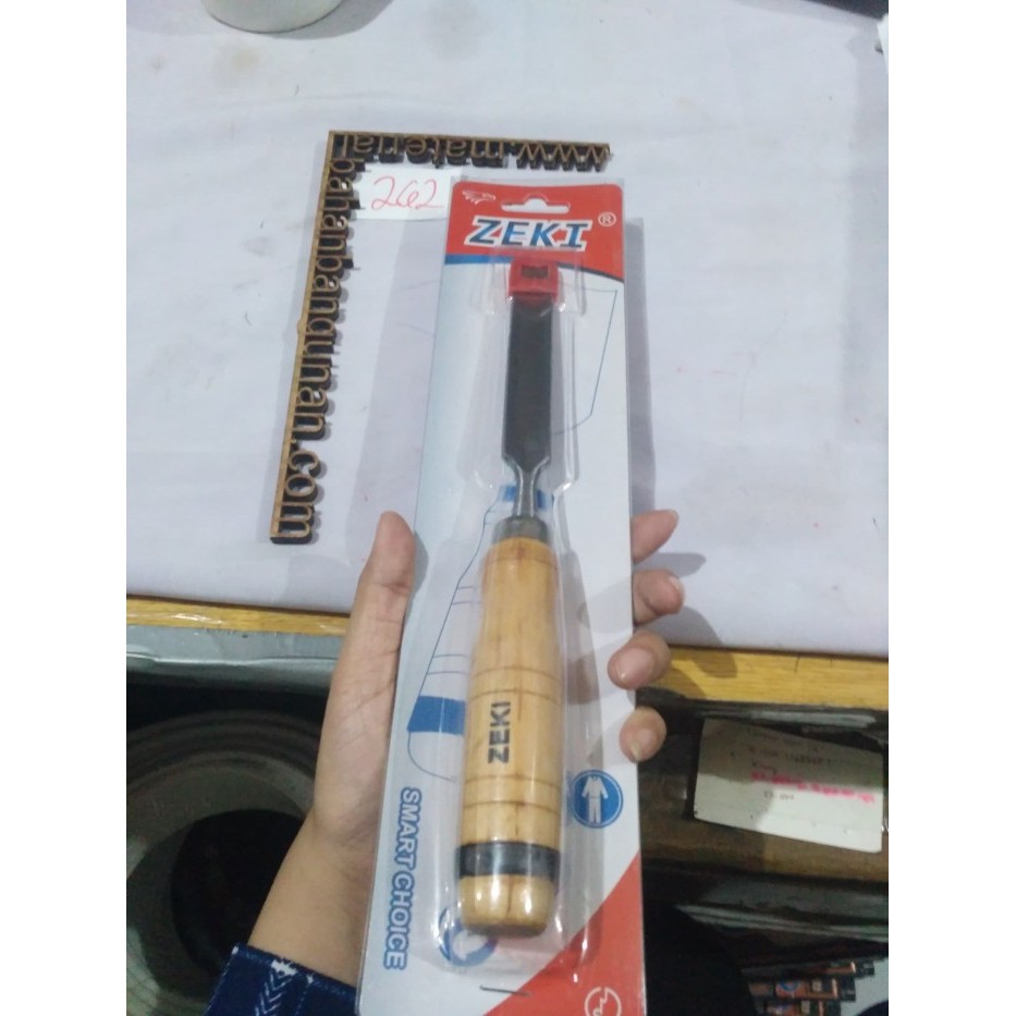 

pahat ukir gagang kayu 0.625 inch zeki alat kerajinan kriya kikir kayu