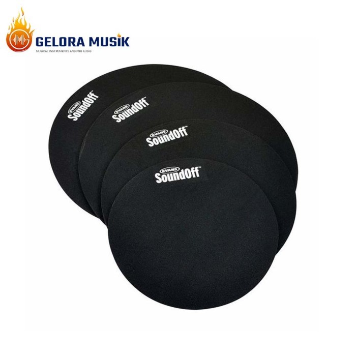 Jual Sound Off Drum Mute Pack Fusion Evans SO-0244/Set