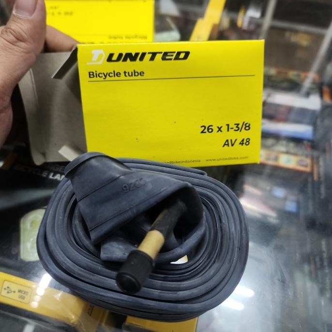 ban dalam 26 x 1 3/8 jengkie United av 48 ban dalam jengkie pentil panjang