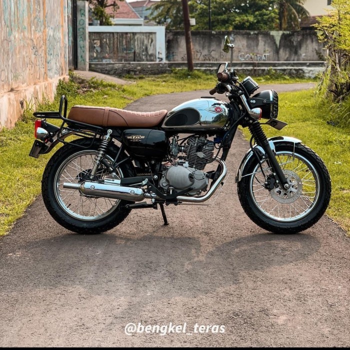 Spakbor Set custom W175 Chroom